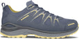 lowa innox evo gtx lo asphalt/blue