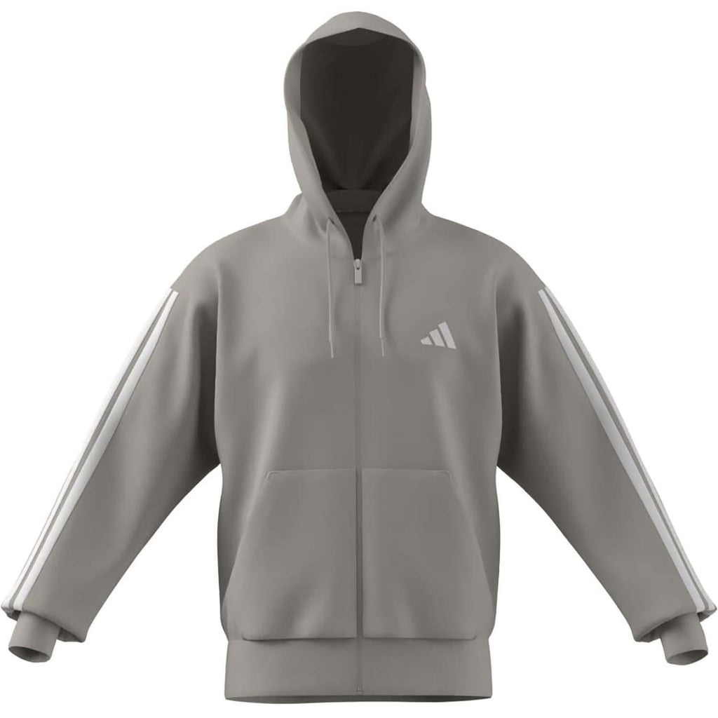 Essentials 3-Stripes Fleece Hoodie