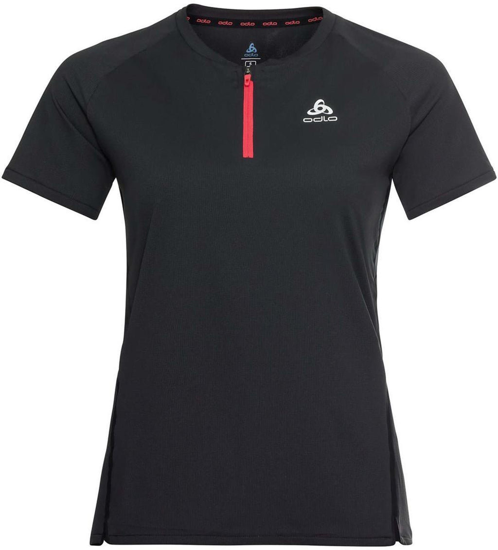 T-shirt Crew Neck S/s 1/2 Zip Axalp Trai