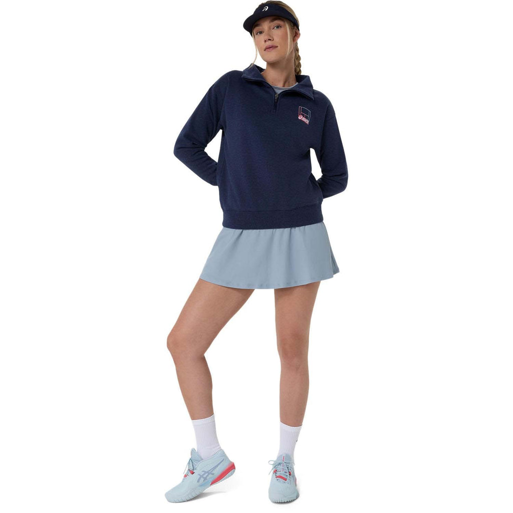 Court Core Graphic Half Zip Sweatshirt tennis