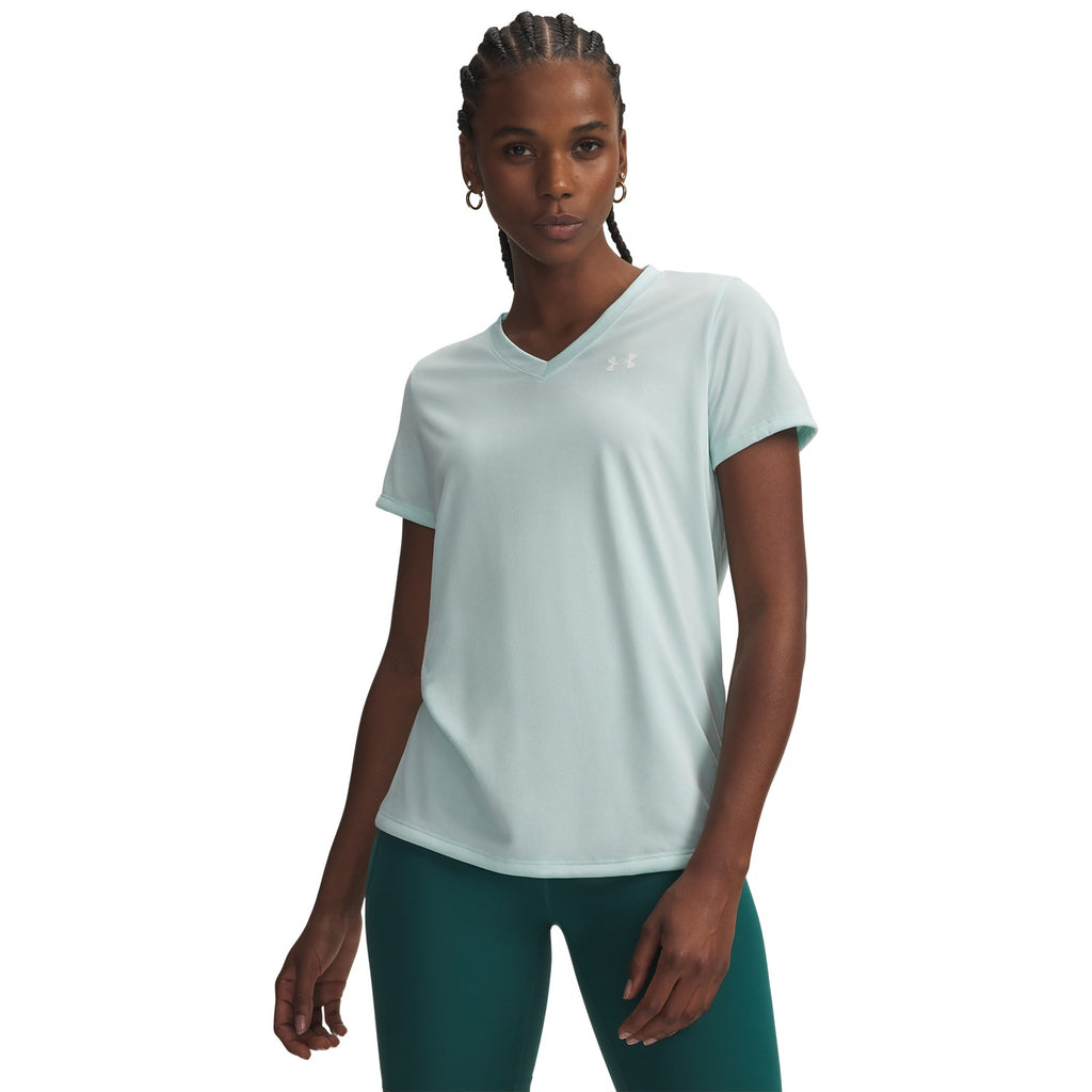 Tech Solid V-hals Shirt