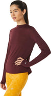 MOCK NECK RUN LS TOP Lady