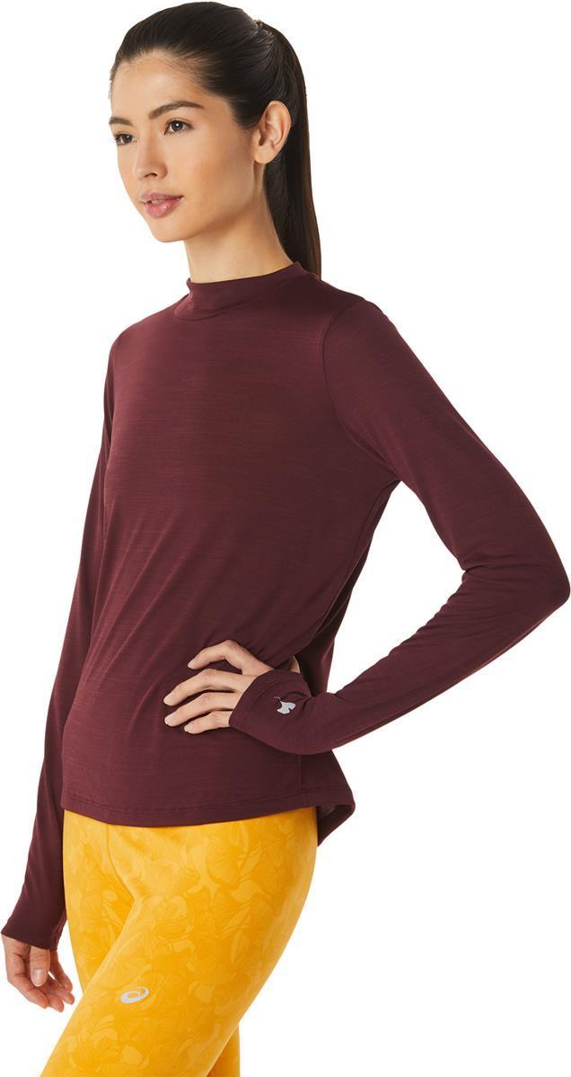 MOCK NECK RUN LS TOP Lady