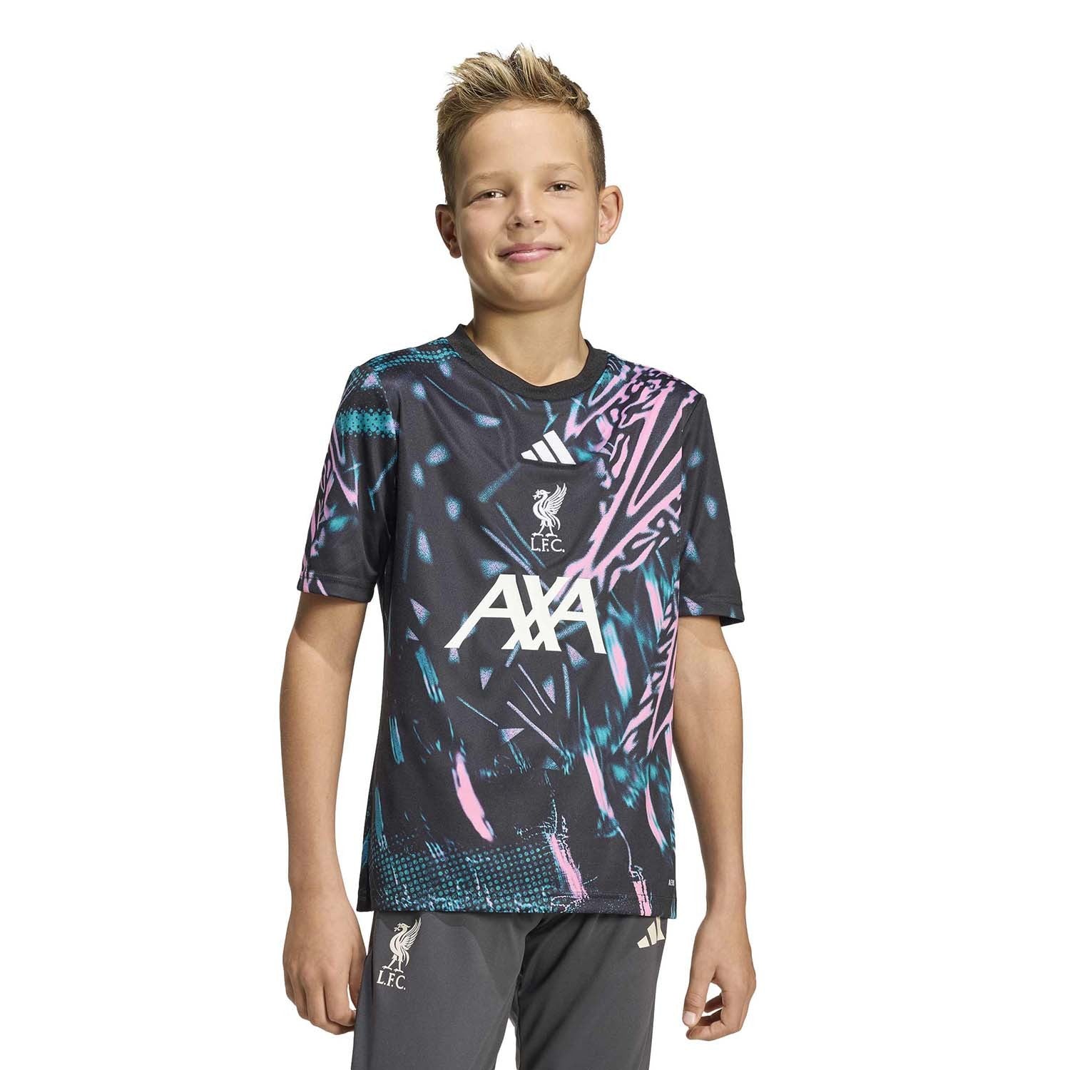 Liverpool FC 25/26 Pre-Match Voetbalshirt Kids