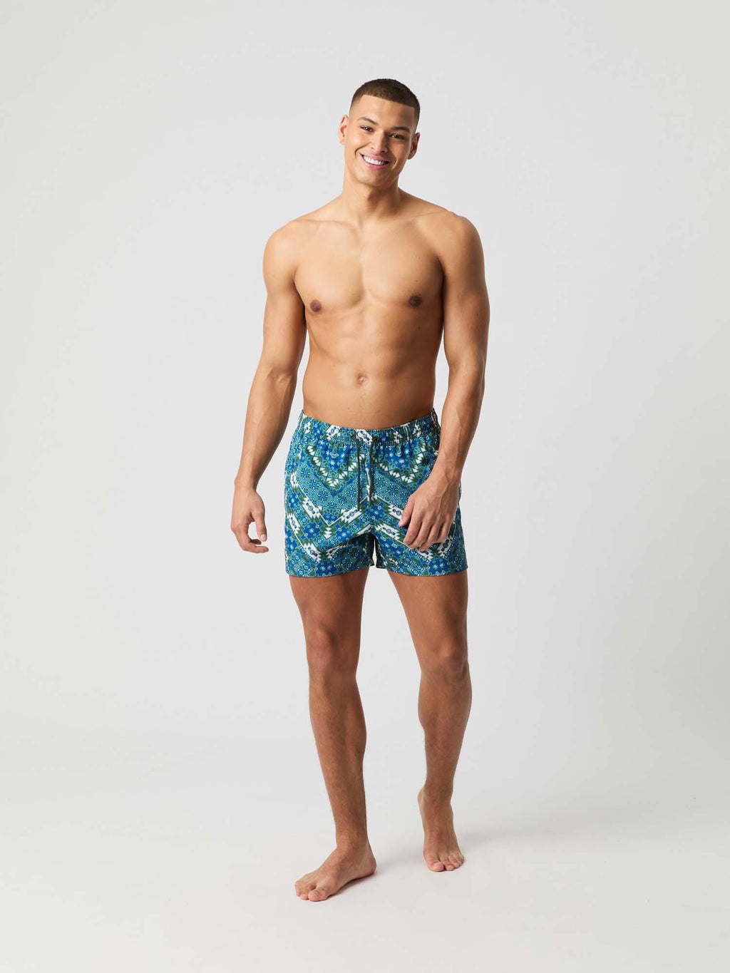 Print Swim Shorts