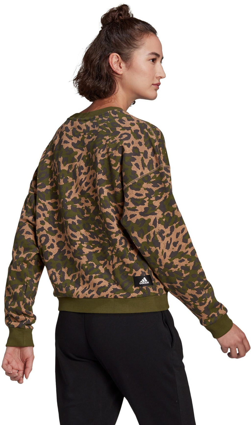 Sportswear Leopard-Print Sweatshirt