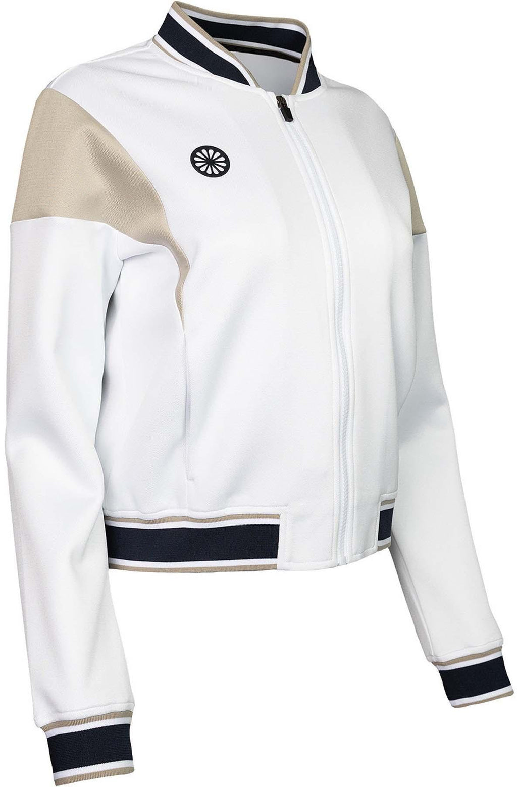 Women Pique Bomber Jacket