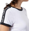 linear logo tee