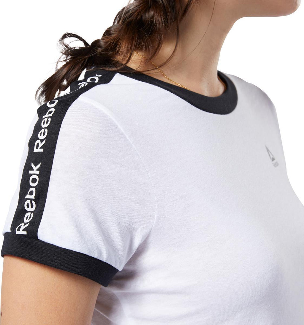 linear logo tee
