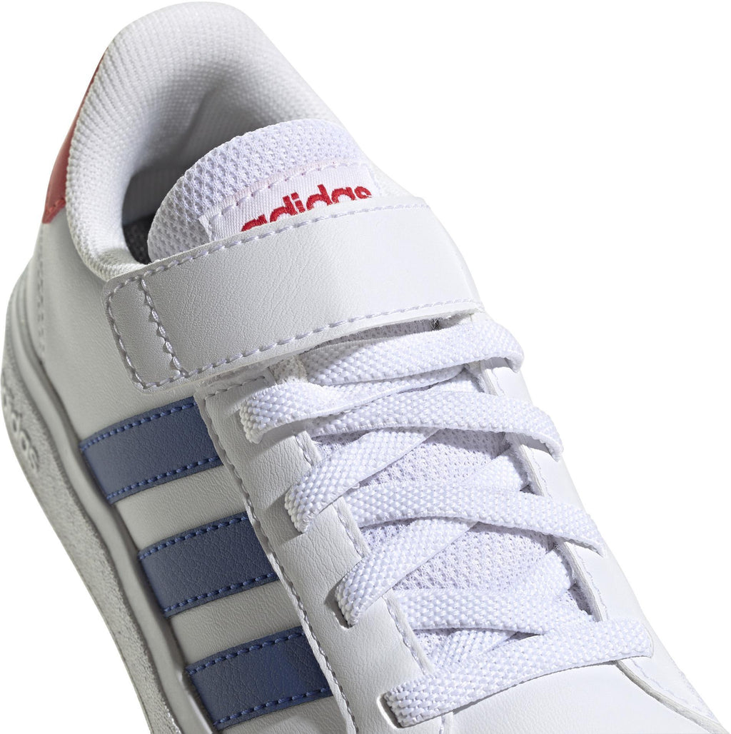 Grand Court Court sneakers met veters & klittenband