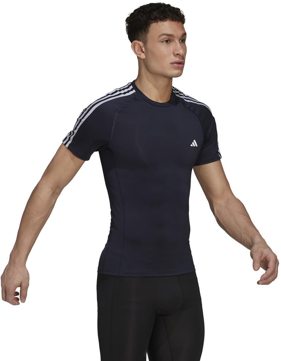 Techfit 3-Stripes trainingsshirt