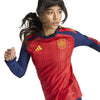 Spanje 26 Authentiek Thuisshirt met Lange Mouwen