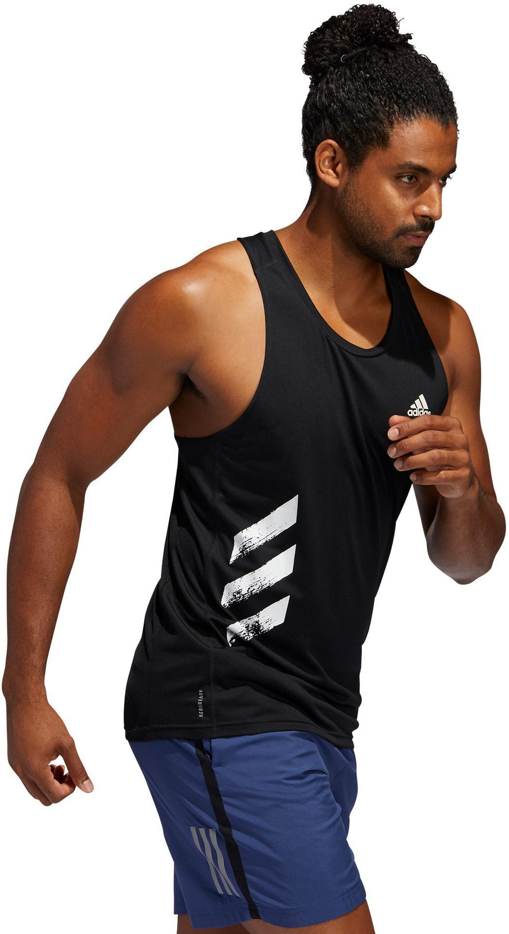 Own the Run 3-Stripes singlet