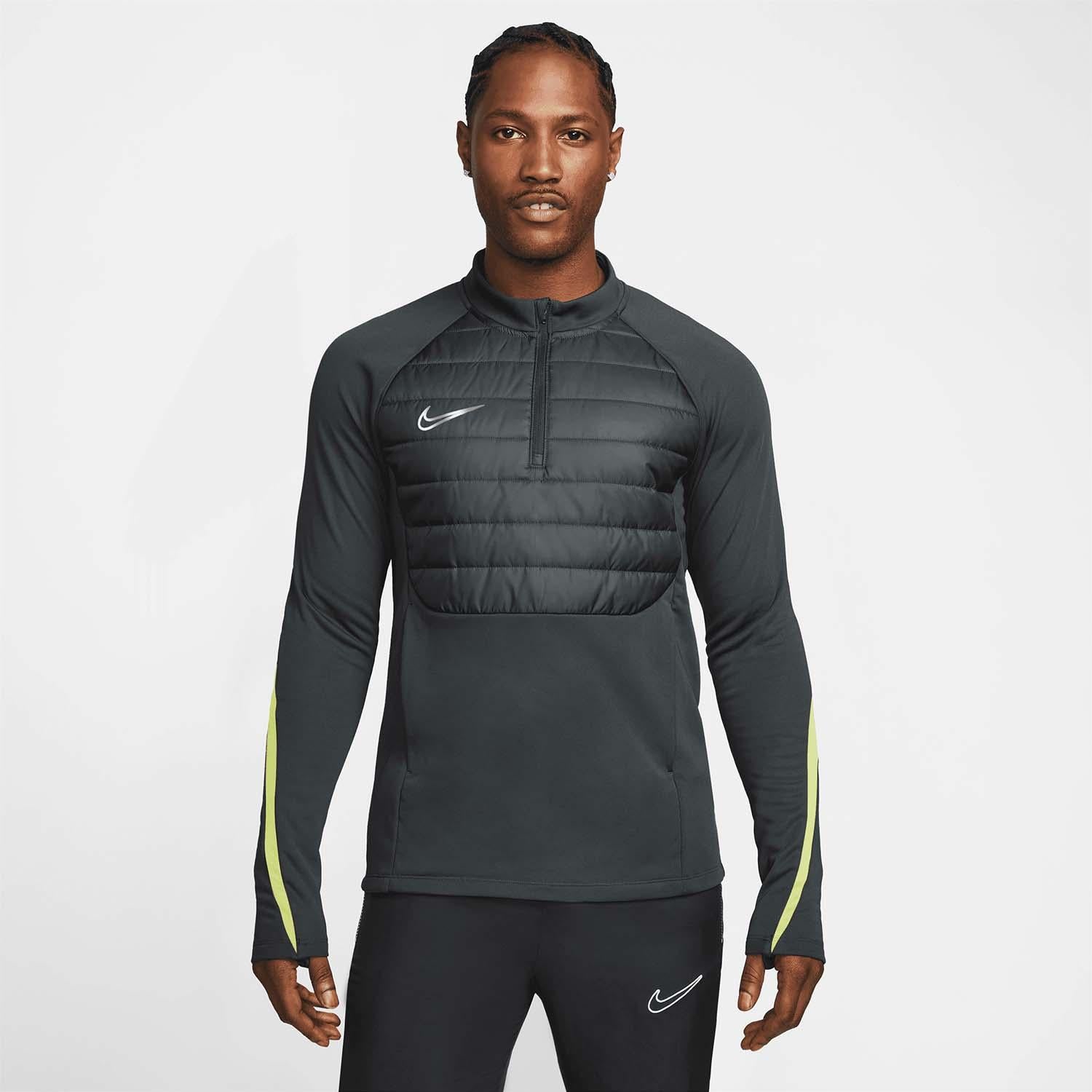 Academy Winter Warrior Therma-FIT voetbaltop met halflange rits voor heren