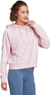 Essentials Loose-Cut 3-Stripes Cropped Hoodie