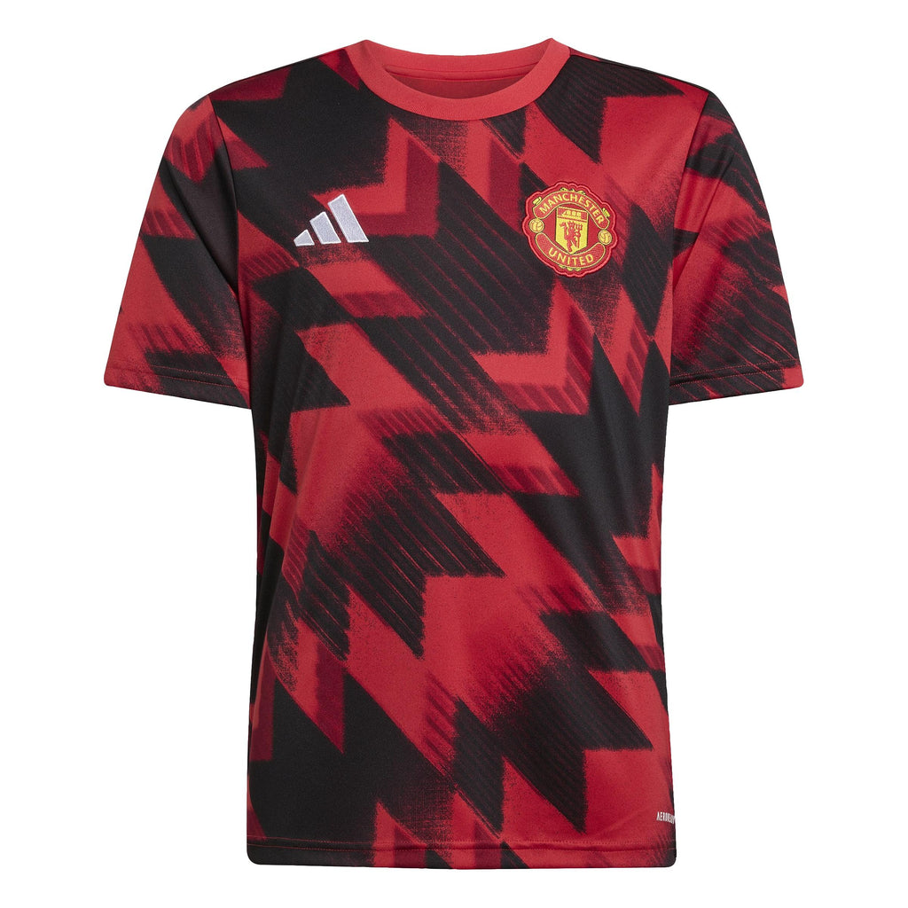Manchester United 25/26 Pre-Match Voetbalshirt Kids