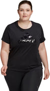 Glam On Badge of Sport Logo T-shirt (Grote Maat)