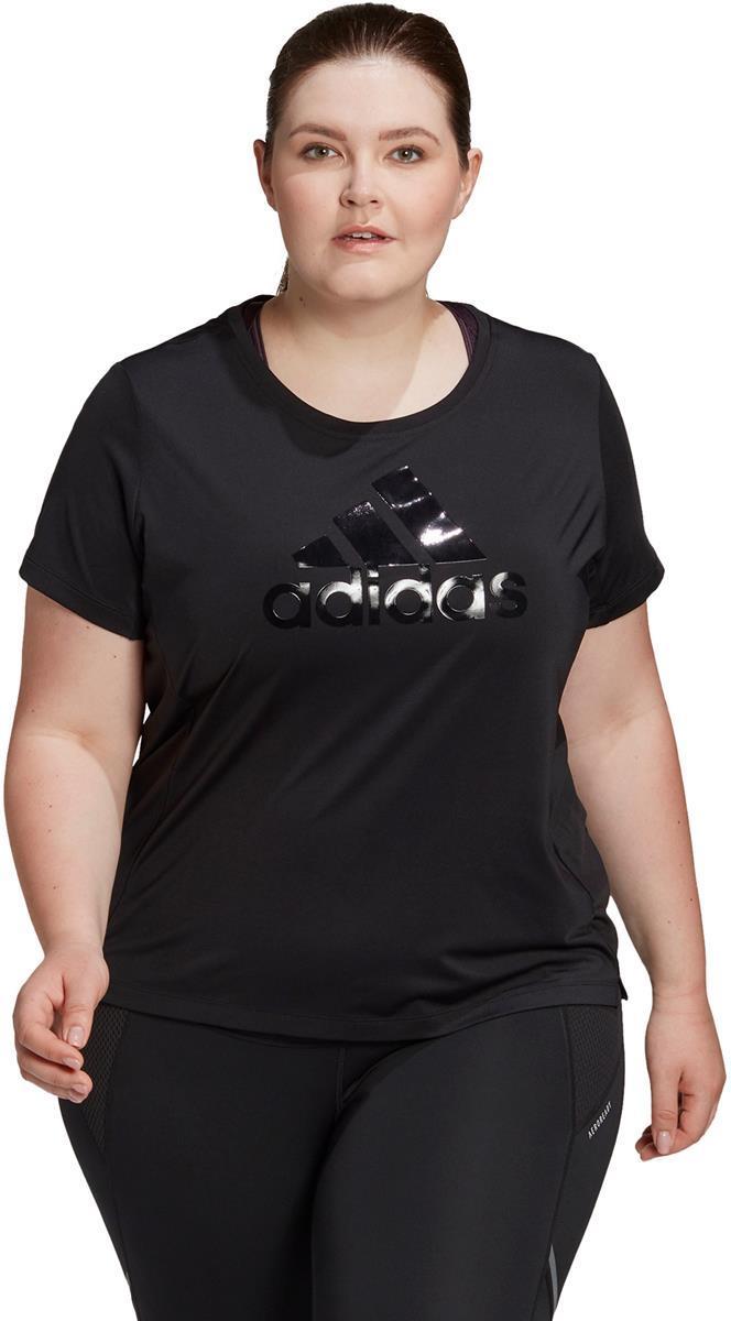 Glam On Badge of Sport Logo T-shirt (Grote Maat)