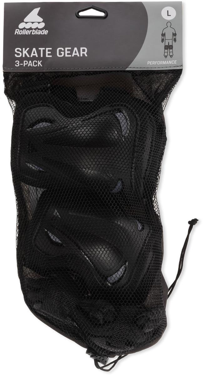 Rollerblade Skate Gear 3 Pack Black