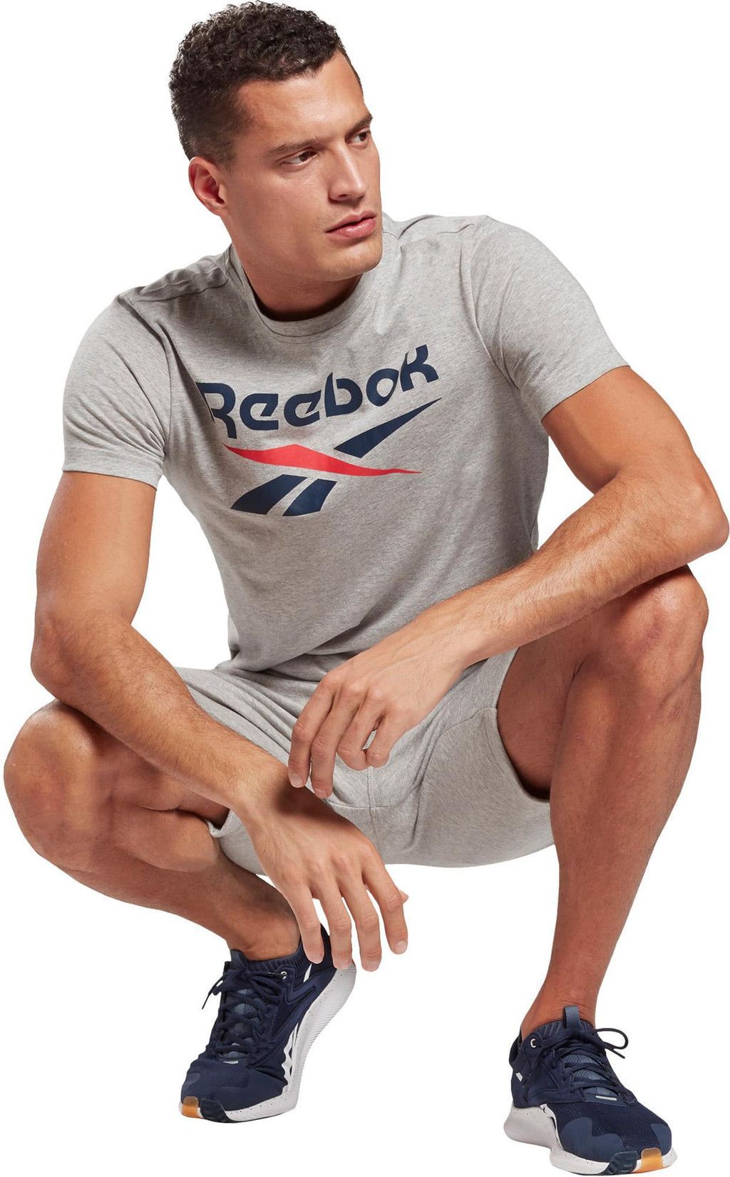 GS REEBOK STACKED TEE