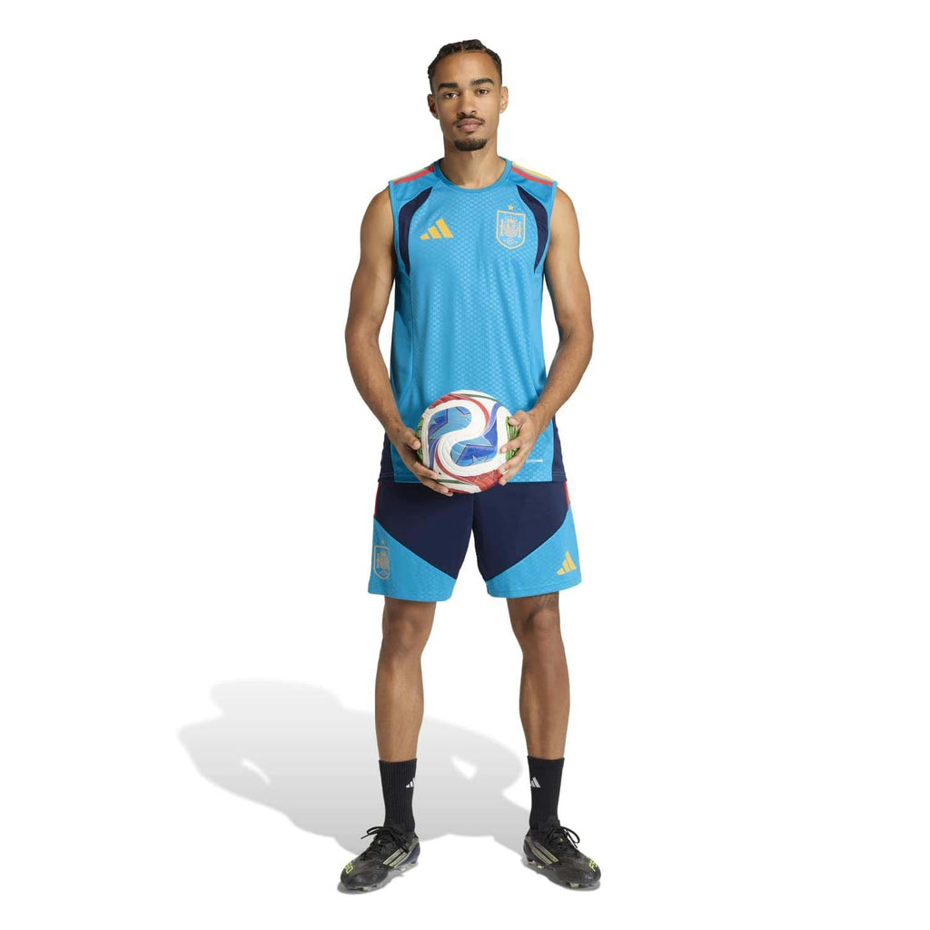 Spanje 26 Tiro Mouwloos Voetbalshirt