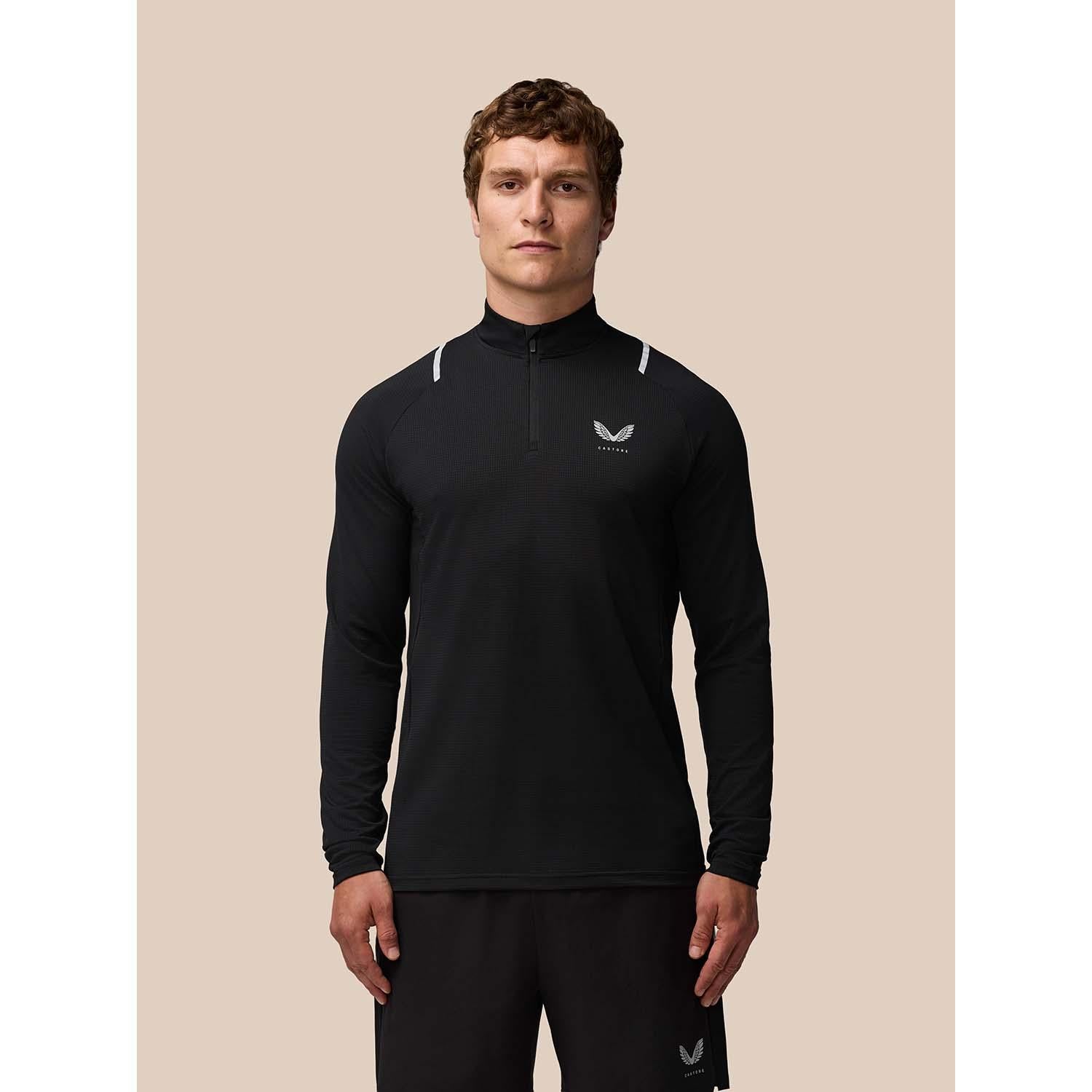 1/4 Zip Ls Top