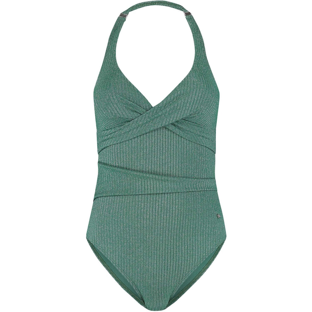 green glitter Badpak