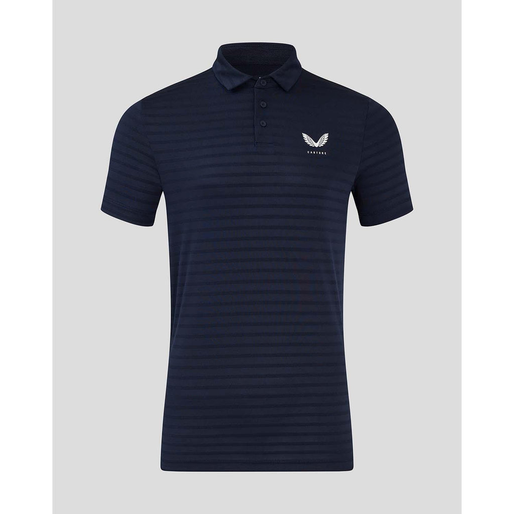 pinnacle pique stripe polo