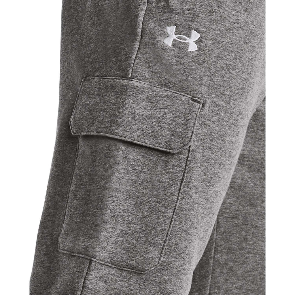ua rival fleece cargo jogger-gry
