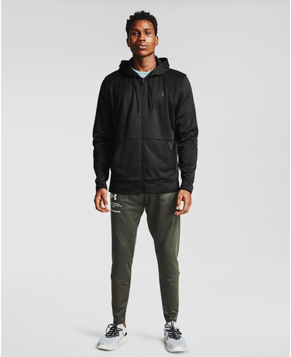 Ua Armour Fleece Fz Hoodie