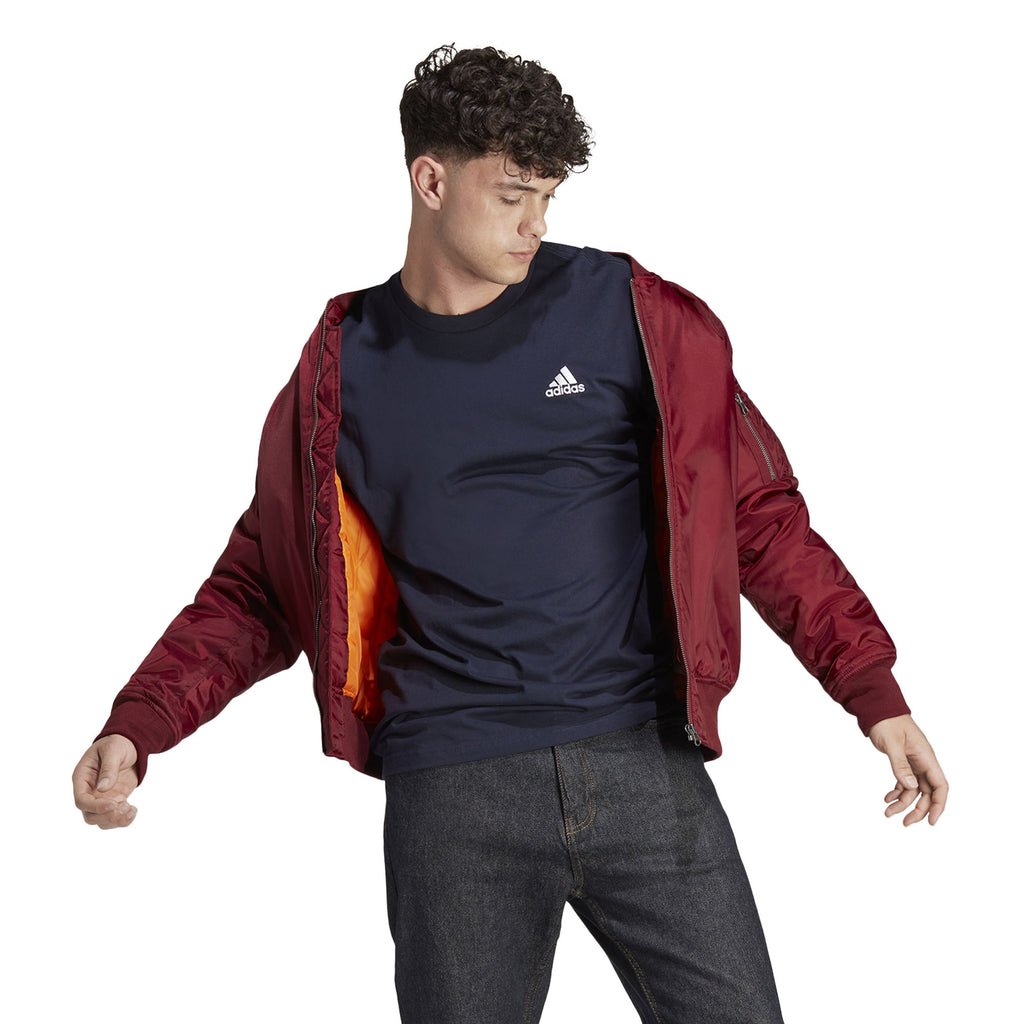 Essentials Single Jersey Geborduurd S Logo shirt