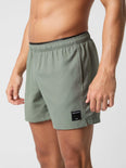 Elastic Swim Shorts