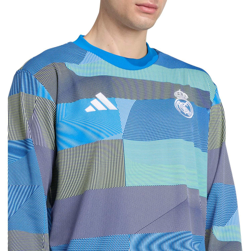 Real Madrid 25/26 Pre-Match Warm Shirt