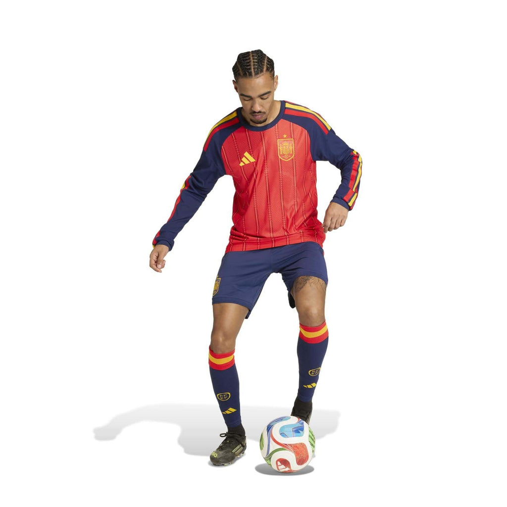 Spanje 26 Authentiek Thuisshirt met Lange Mouwen