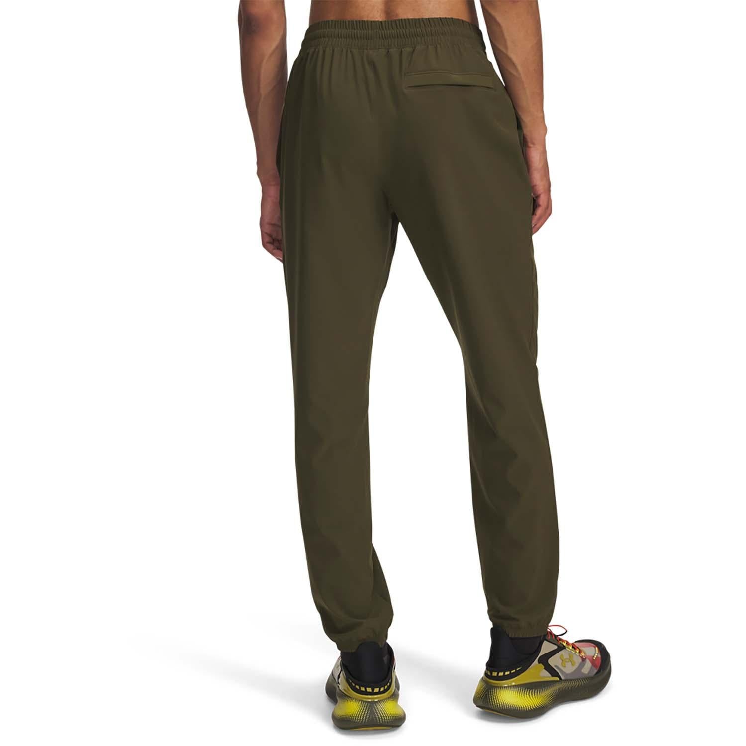 ua vibe woven jogger-grn