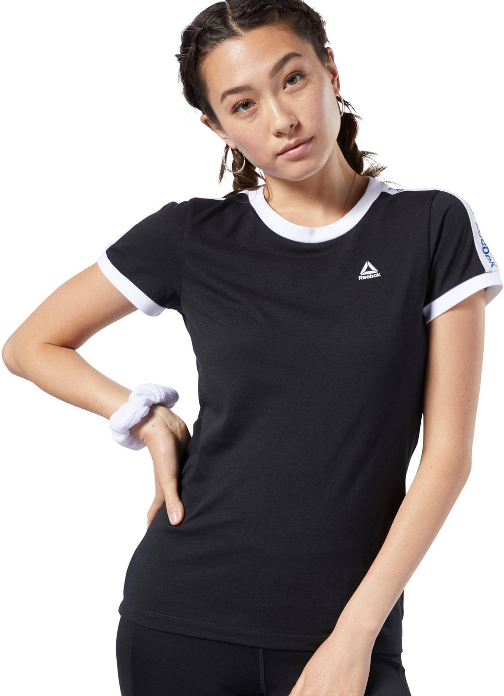linear logo tee