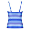 tankini top twisted padded