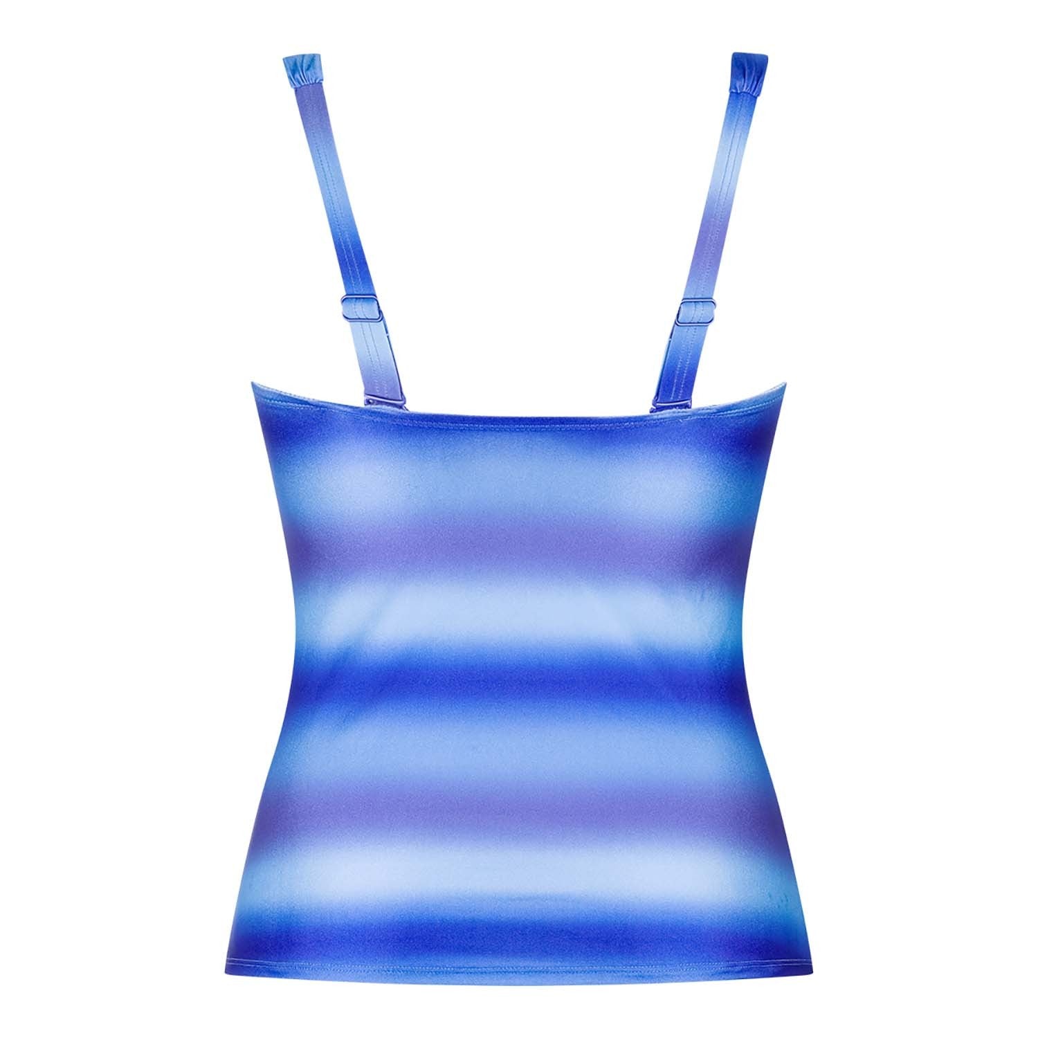 tankini top twisted padded