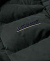 Hooded Microfibre Sports Puffer Jacket