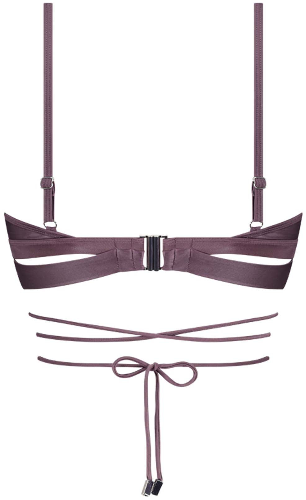 Plum Twist bikinitop