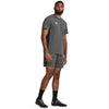 ua m's ch. knit short-gry