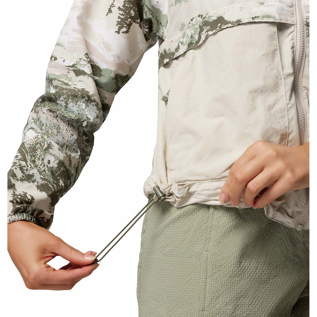 spire valley printed windbreaker jas