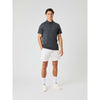ace mesh panel polo shirt