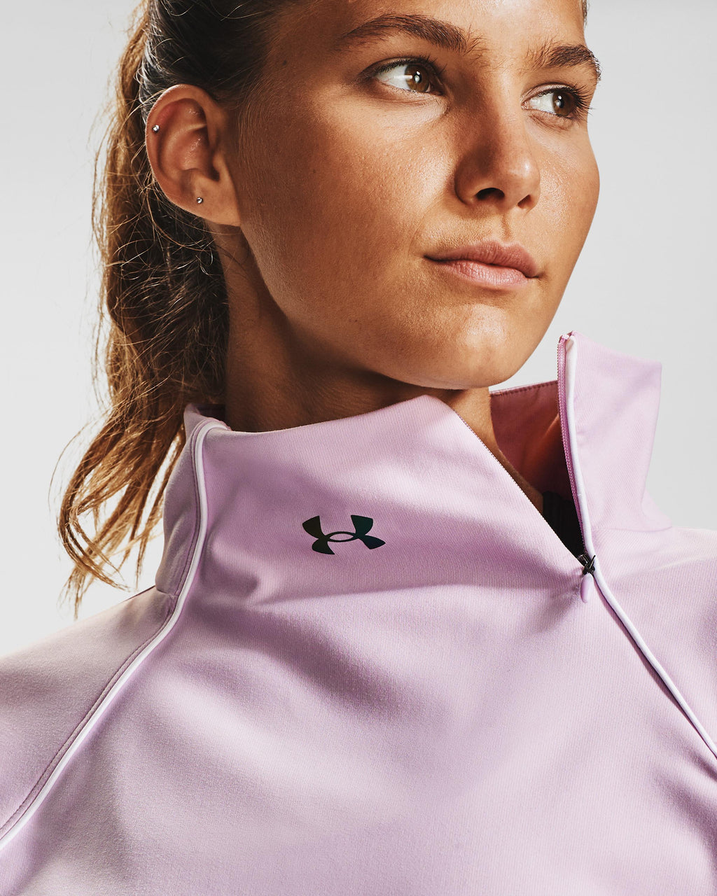 ua cg rush 1/2 zip