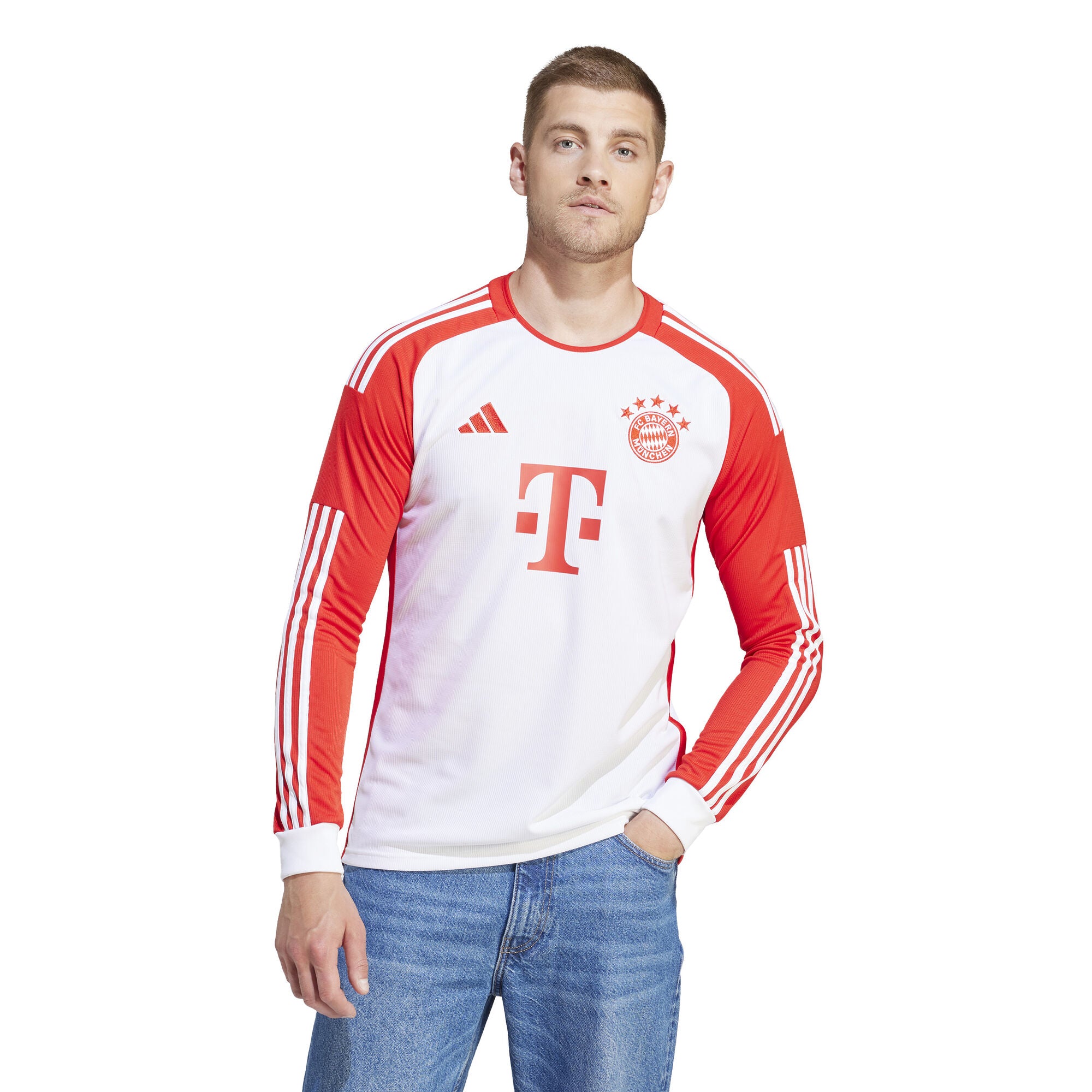 FC Bayern München 23/24 longsleeve thuisshirt