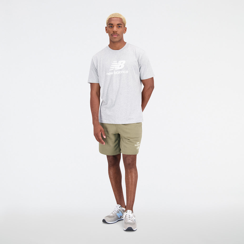 Essentials Stacked Logo Cotton shirt