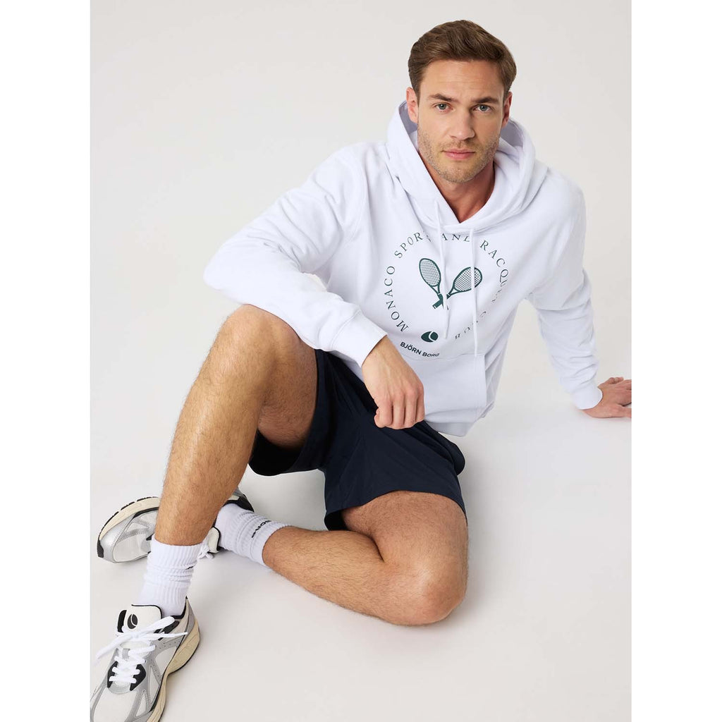 classic print hoodie