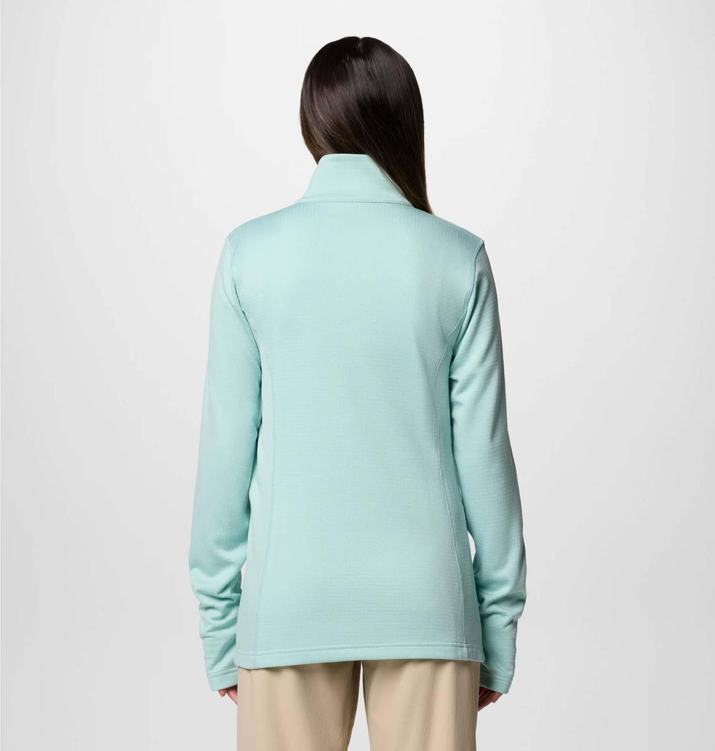 w park view grid fleece 1/2 zip