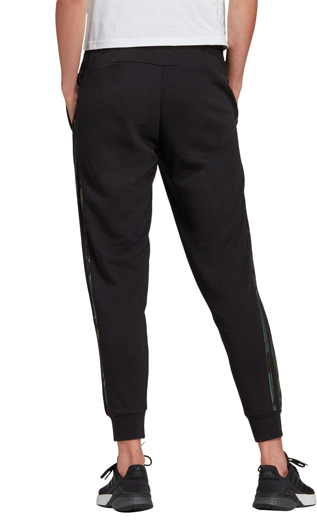 Essentials Camouflage 3-Stripes Broek