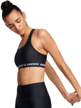 crossback mid bra-blk